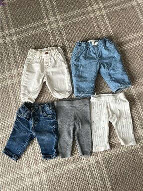 Old Navy Mixed Baby/Toddler Bottoms - Blue, White, Gray, Denim
